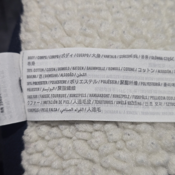 Abercrombie & Fitch Dark Blue Jacket - Picture 8 of 12